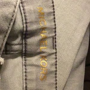 Michael Kors gently used gray skinny jeans size 8